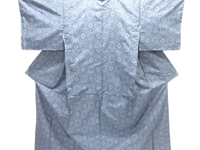 Japanese Kimono / Tsumugi Omeshi Silk